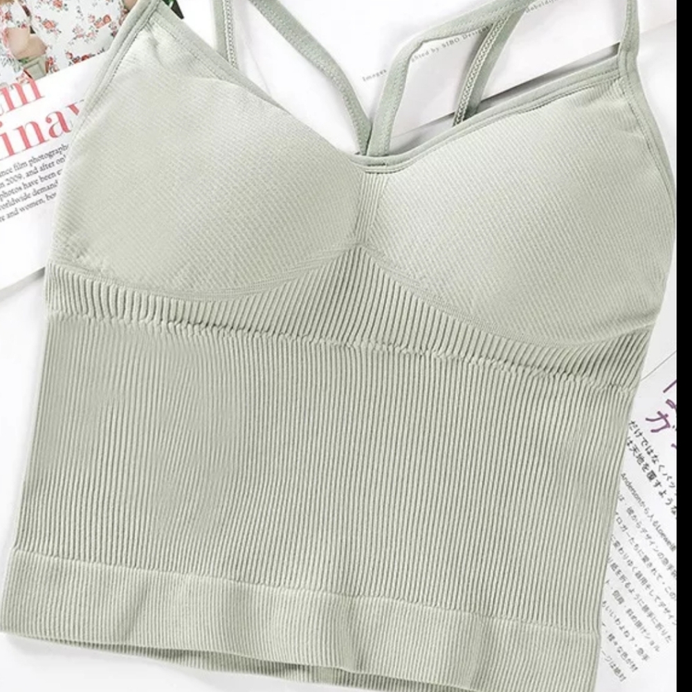 padded tank bra